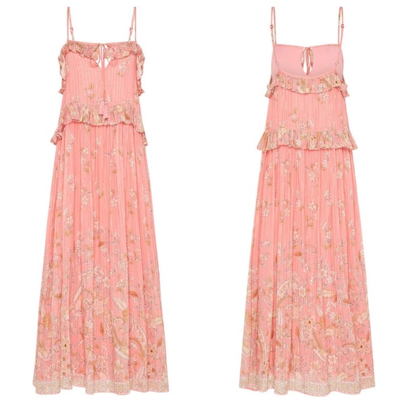 Spell Hendrix Boho Strappy Gown - Picture 7 of 16